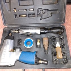 1/2"3/8" Air Impact Socket Set In Original Box Really Nice!!!