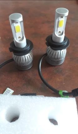 2pcs Car/Auto LED 8000LM 6500K*6 Months Warranty*Headlight Bulbs Low, High, Fog, Daytime, Luces Led, 9005, 9006, 9012, H1, H3, H7, H11, H4, 9007, H13