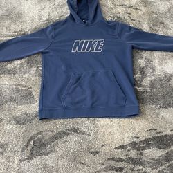 Nike Blue Hoodie 