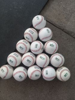 Baseballs $3 each