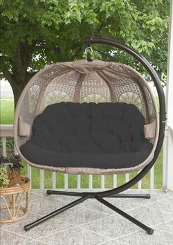 Pumpkin loveseat chair Dream catcher Woven Hammock chair no stand