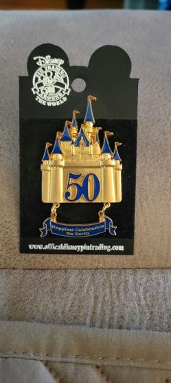 Disney World 50th Anniversary Pin