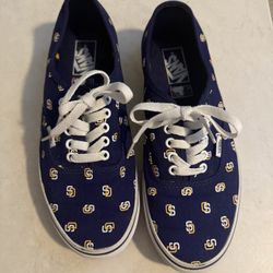 San Diego Padres Men’s Vans Size 9 Very Clean 