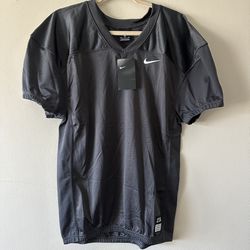 NWT Nike 2XL Boys Charcoal Black Vapor Football Jersey