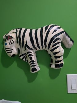 Zebra wall art