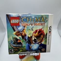 Lego Legends of Chima Laval’s Journey Nintendo 3DS w/Crawley minifigure, NEW SEALED