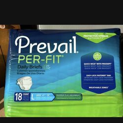 Adult Diapers Size Large With Adjustable Tabs 12 Packs For 50.00