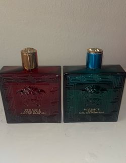 Versace Eros EDP  & Versace Eros Flame EDP 6.7 OZ