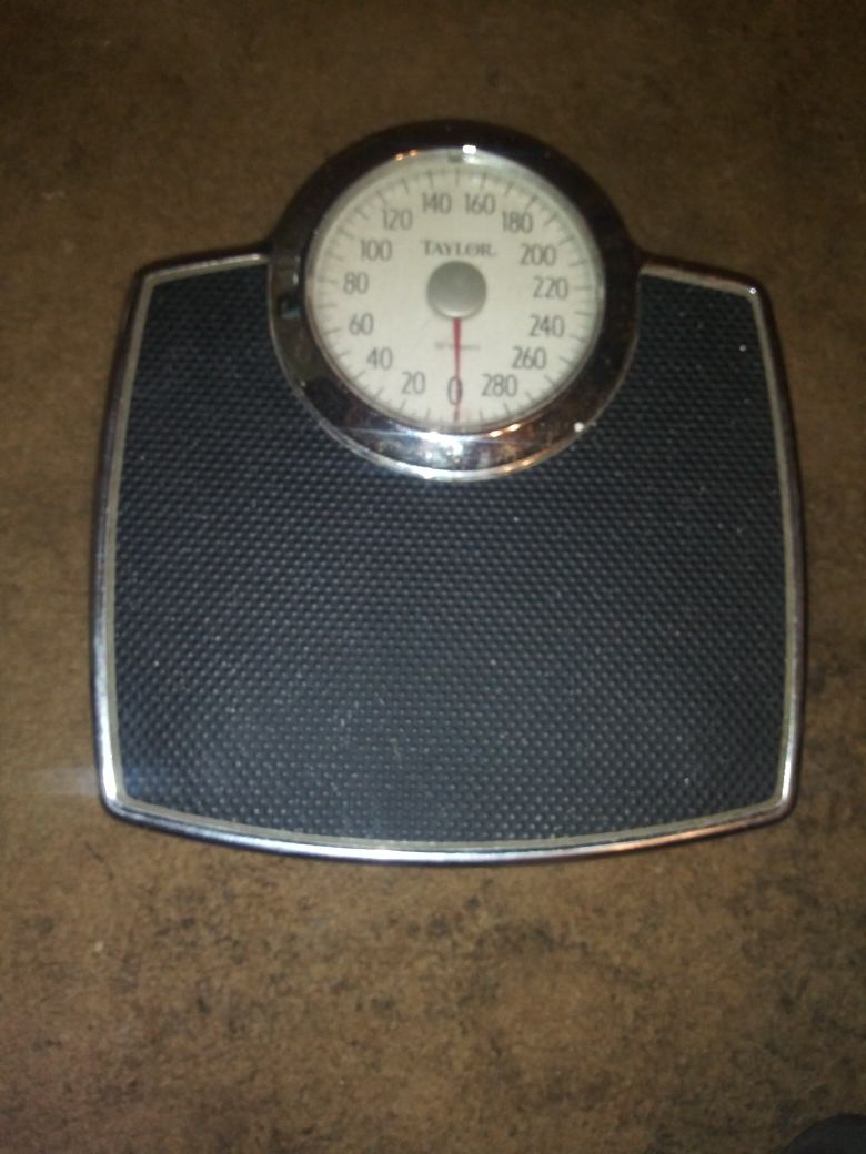 Taylor Analog Bathroom Scales - $10 - Works Perfect