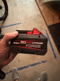 M18 Forge xc 8.0 battery