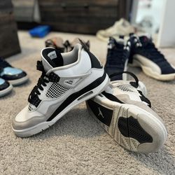 Jordan 4 Military Black Size 9 Men