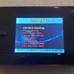 220 Games My Arcade  Dreamgear Video Game System Like Nintendo Gameboy 