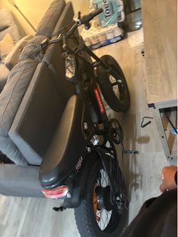 Electric bike with fat tires!