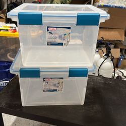 Sterilite Gasket Box (2) 32qt