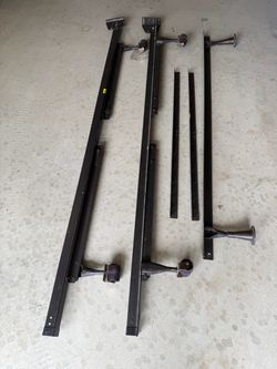 Metal Bed Frame - King adjustable