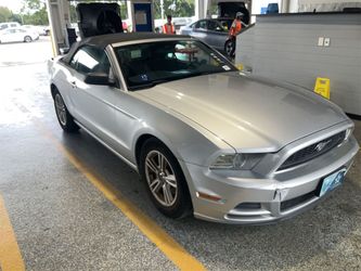 2013 Ford Mustang Convertible Silver