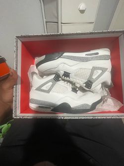 Retro 4 Cement (Size 9.5)