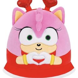 Squishmallows Sonic The Hedgehog Amy Plush 8” Easter Basket . Toys 