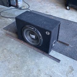 Alpine 12 in Subwoofer