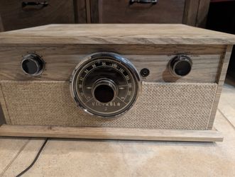 Victrola Bluetooth radio record player all in one