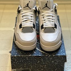 Jordan 4 Military Black Sz 12 DS