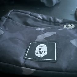 Black Bape Shoulder Bag