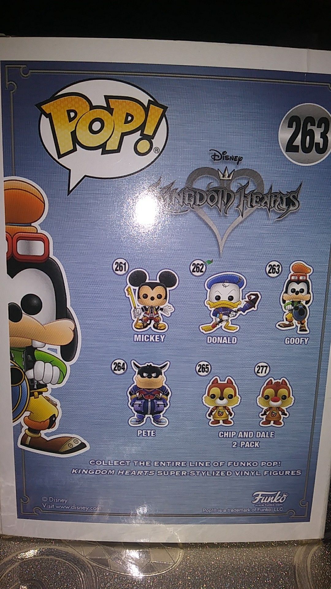 Kingdom Hearts II Pop Goofy Vinyl Figure