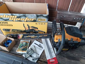 Salem Master 62cc Chainsaw 20" bar