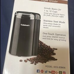 $50 Cuisnart Coffee Grinder 