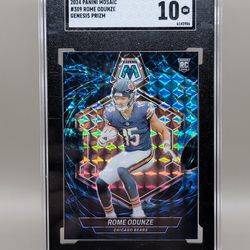 2024 Mosaic Rome Odunze Genesis RC SGC 10