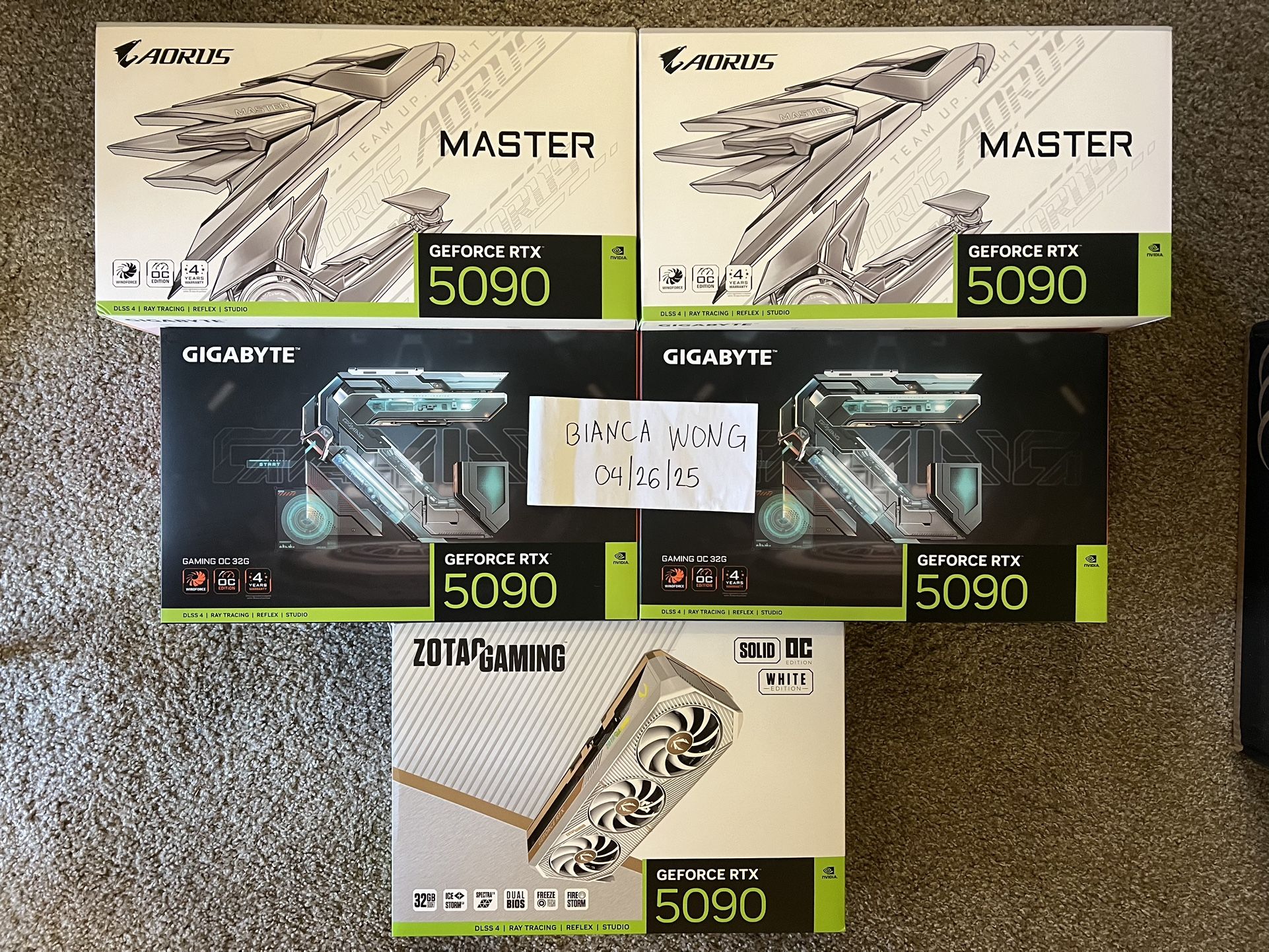 GRAPHICS CARD 5090‼️
