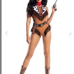 Sexy Wild Wild West Costume With Boots