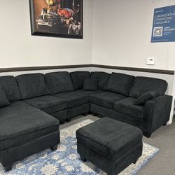 Sofa Sectional w/ Free Ottoman 