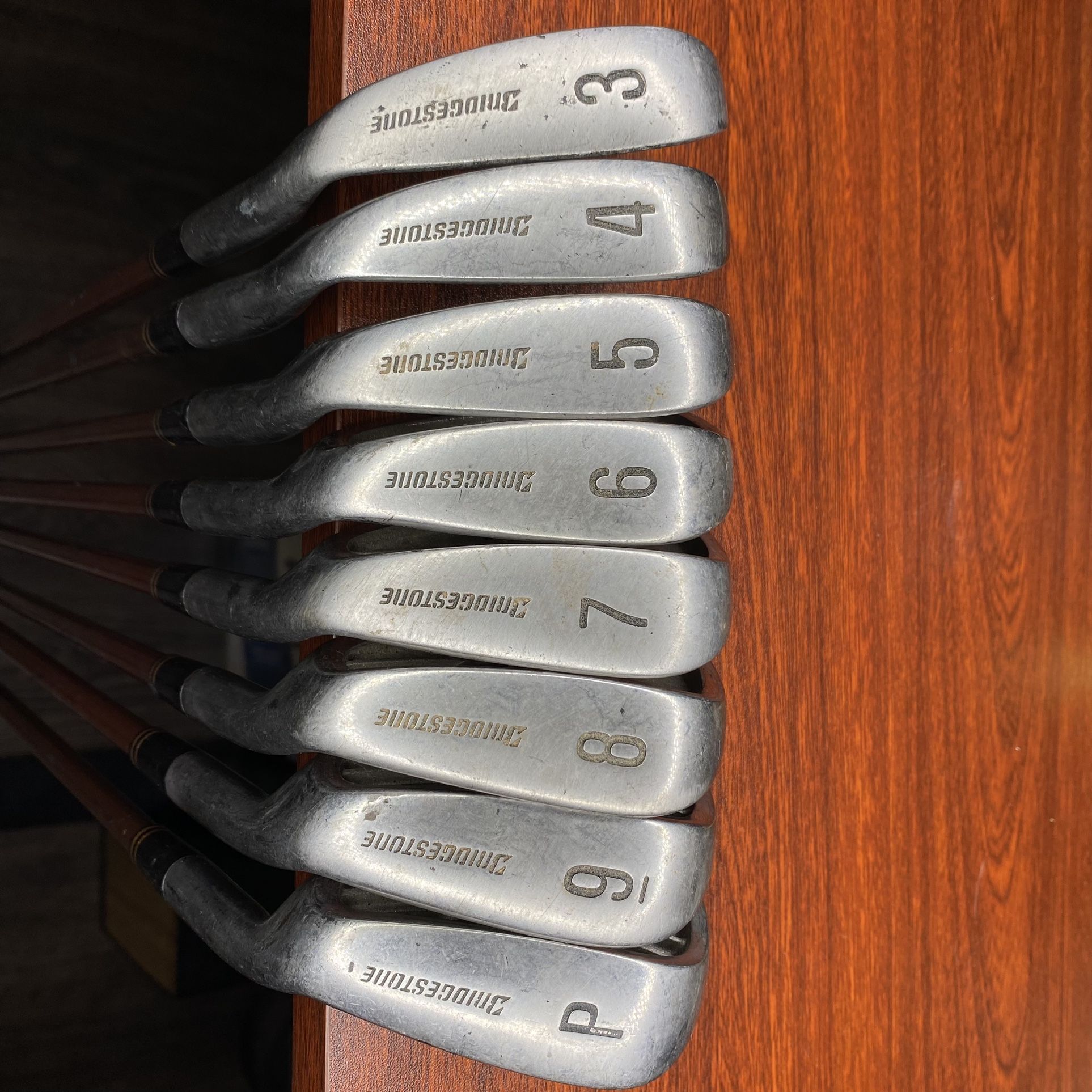 Women’s Bridgestone Precept EX Ladies 3-PW+SW Irons All Original Great Condition