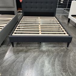 Queen size bed frame only