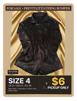 Satin Romper