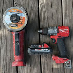 Milwaukee Set With Battery