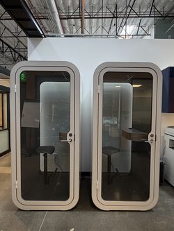 OFFICE SALE: x2  Framery O Single-Person Soundproof Office Booth