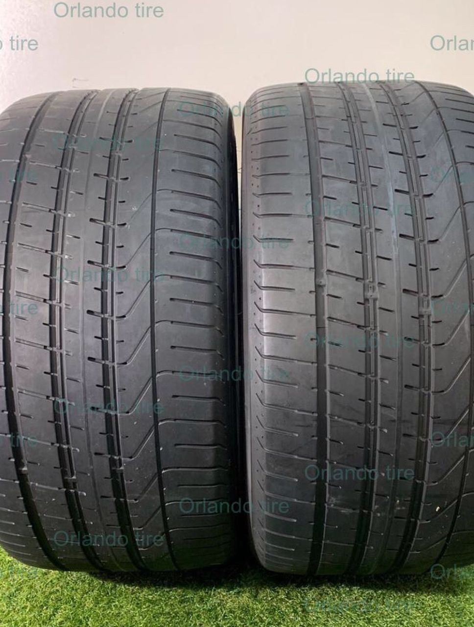 A188  285 35 20 100Y  Pirelli Pzero 2 Used Tires 60% Life 