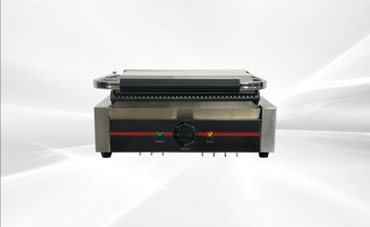 NSF Panini Sandwich Grill Grooved Plates Single PG811EA