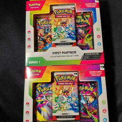 Pokemon TCG - First Partner Series 1 - Illustration Collection Box