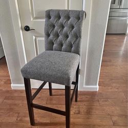 2 New Gray Ashley Furniture Bar Stools