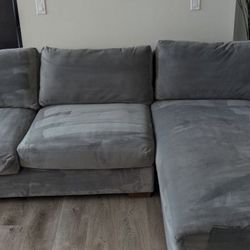 Joybird Anton Gray Couch Sofa 