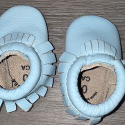 Bundle Soft leather baby moccasins