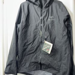 Arcteryx NWT Alpha LT Jacket Mens XL Black