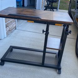 Adjustable End Table