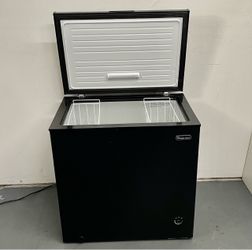 Magic Chef black chest freezer