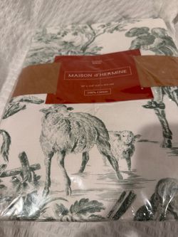 Maison d'Hermine Toile Curtain Panel 50x124