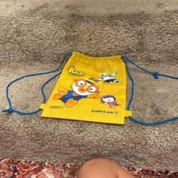 Pororo Drawstring Backpack