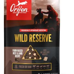 Orijen Wild Reserve Beef And Lamb Dog Food